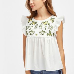 Zara Dupe White Sleeveless Top